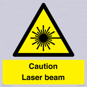 Caution Laser beam
